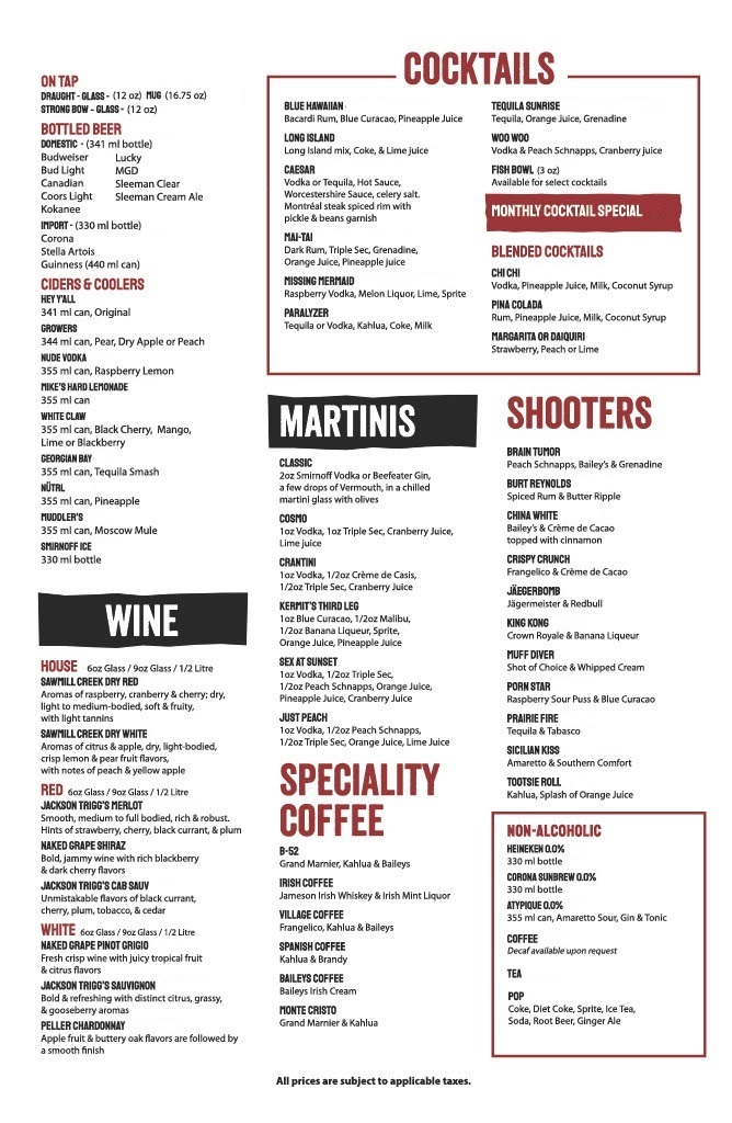 Menu MVP 2025 Drink 2